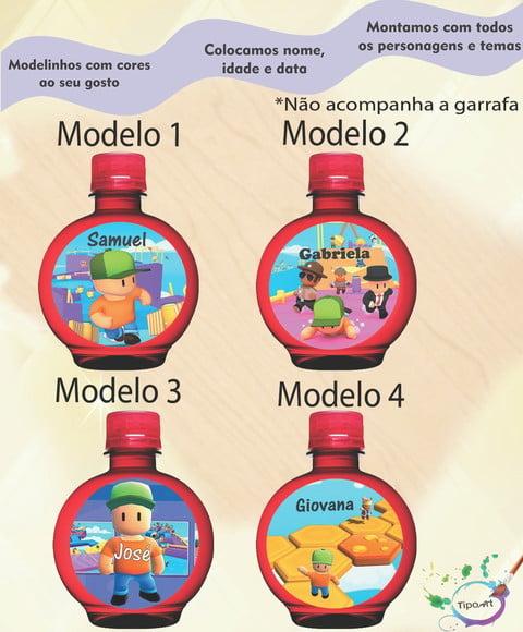 Adesivo Água Ouro Fino -stumble Guys