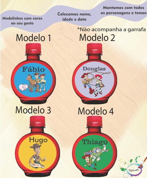 Adesivo Água Ouro Fino -toy Story
