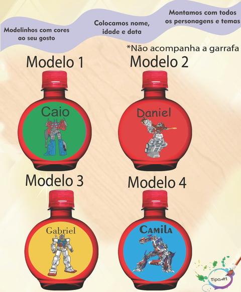 Adesivo Água Ouro Fino -transformers