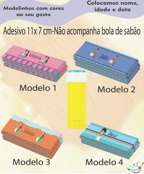Adesivo Bolha de Sabão-aladim