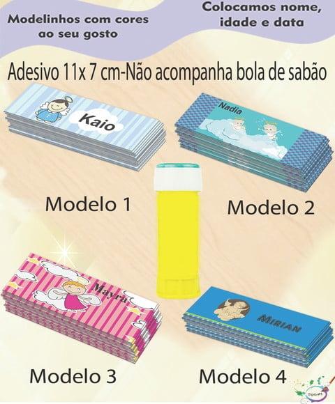 Adesivo Bolha de Sabão-batizado