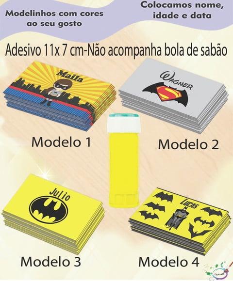 Adesivo Bolha de Sabão-batman