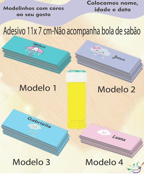 Adesivo Bolha de Sabão-chuva de Amor