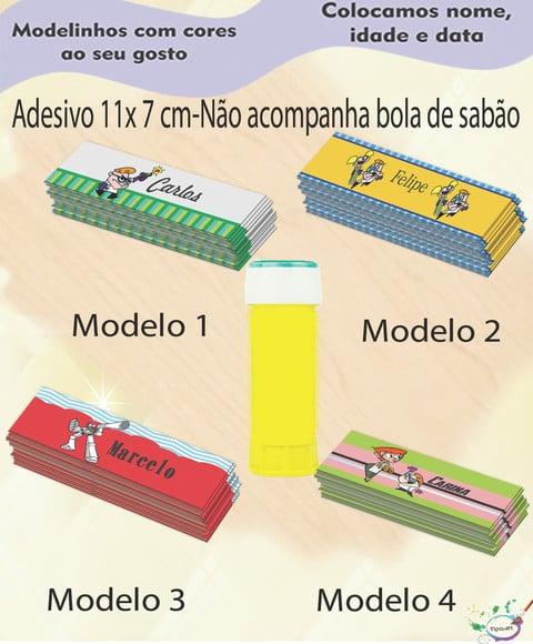 Adesivo Bolha de Sabão-dexter