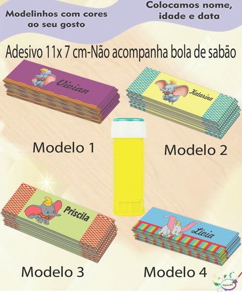 Adesivo Bolha de Sabão-dumbo
