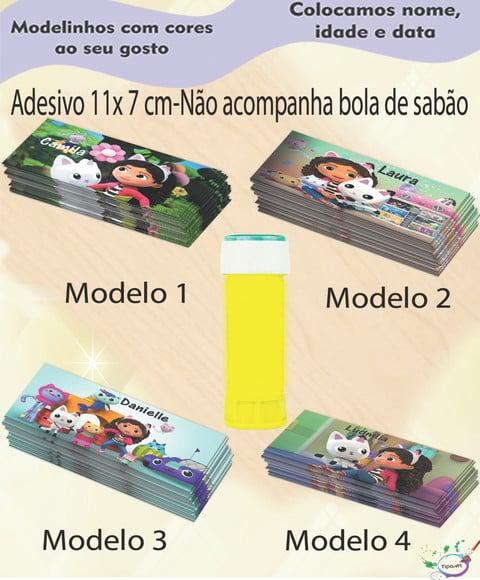 Adesivo Bolha de Sabão-gabi Casa Mágica