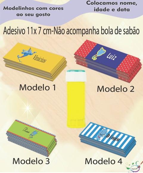 Adesivo Bolha de Sabão-genio