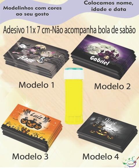 Adesivo Bolha de Sabão-halloween#1