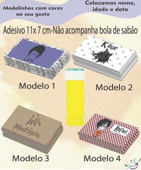 Adesivo Bolha de Sabão-harry Potter-modelo 2
