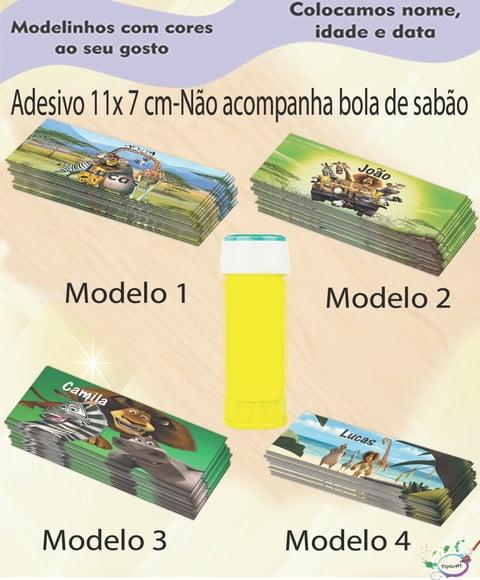 Adesivo Bolha de Sabão-madagascar