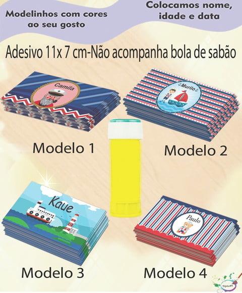 Adesivo Bolha de Sabão-marinheiro