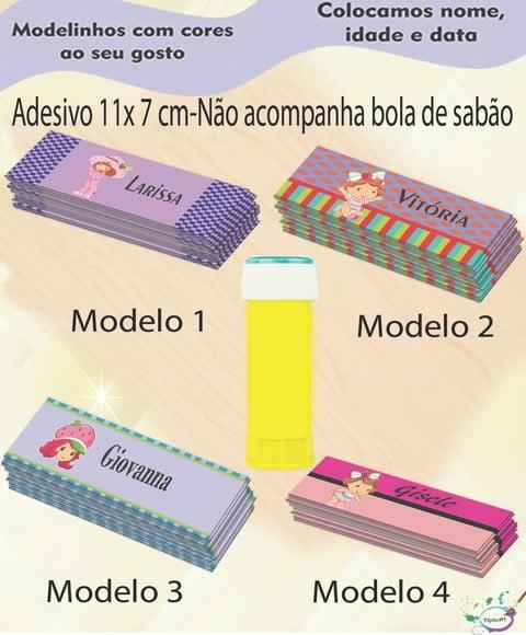 Adesivo Bolha de Sabão-moranguinho