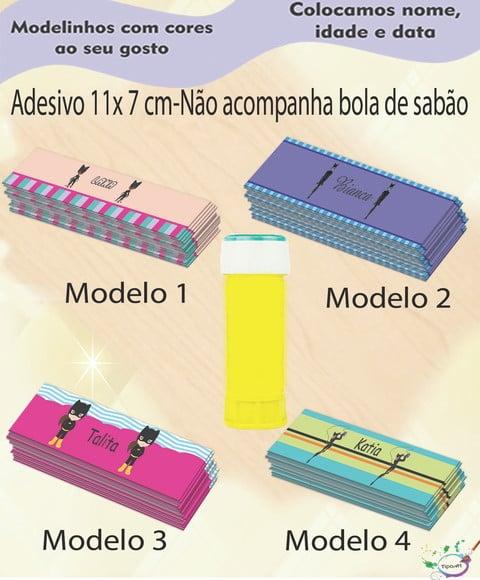 Adesivo Bolha de Sabão-mulher Gato