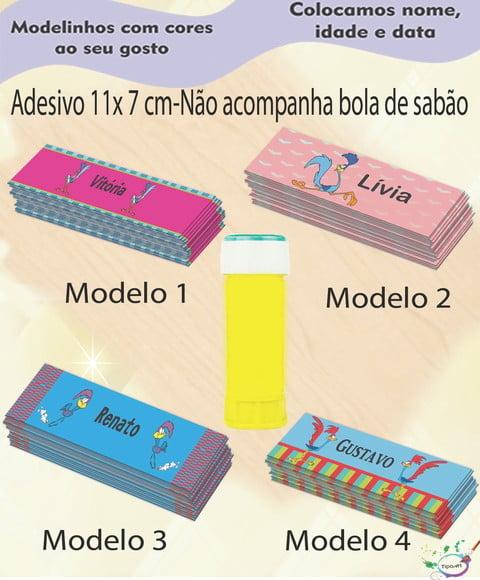 Adesivo Bolha de Sabão-papaleguas