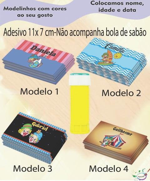 Adesivo Bolha de Sabão-patatí Patatá