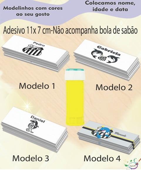 Adesivo Bolha de Sabão-peixe