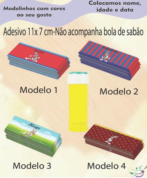 Adesivo Bolha de Sabão-pernalonga