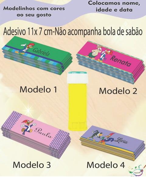 Adesivo Bolha de Sabão-pica Pau
