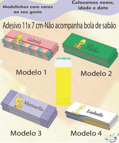 Adesivo Bolha de Sabão-piu Piu