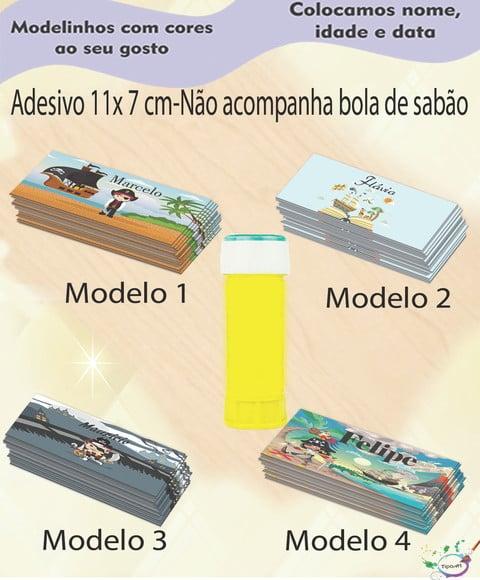 Adesivo Bolha de Sabão-pirata