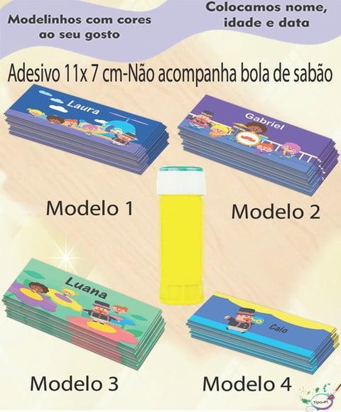 Adesivo Bolha de Sabão-radio Bita