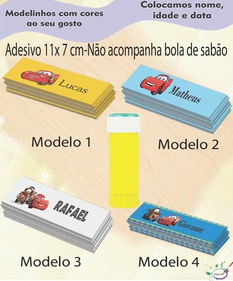 Adesivo Bolha de Sabão-relampago