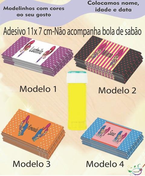 Adesivo Bolha de Sabão-shimmer Shine