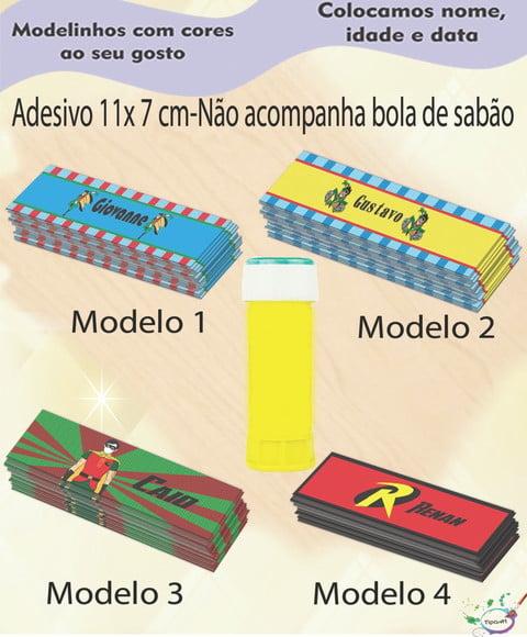 Adesivo Bolha de Sabão-robin