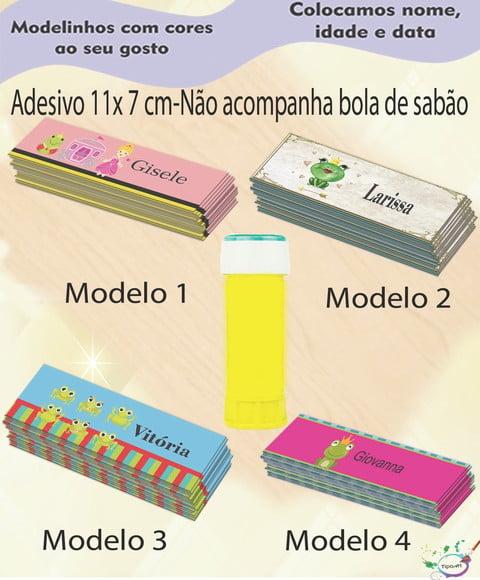 Adesivo Bolha de Sabão-sapinho
