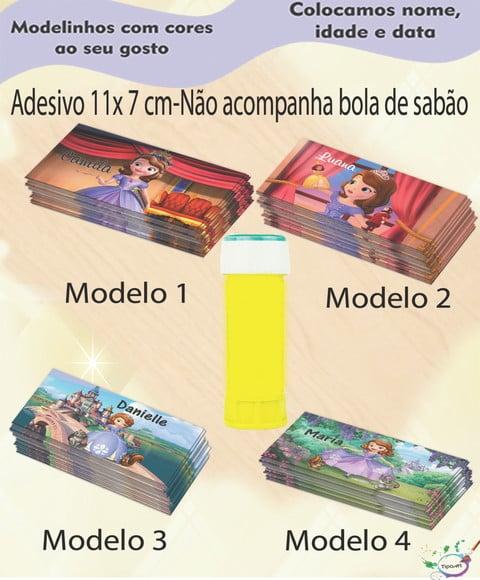 Adesivo Bolha de Sabão-sofia
