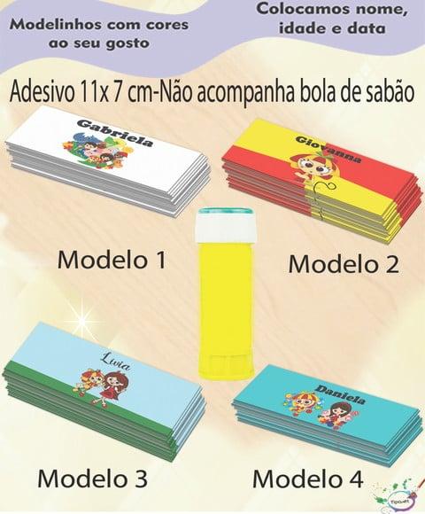 Adesivo Bolha de Sabão-sitio do Pica Pau Amarelo
