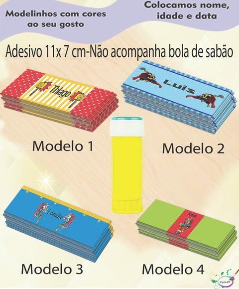 Adesivo Bolha de Sabão-thor