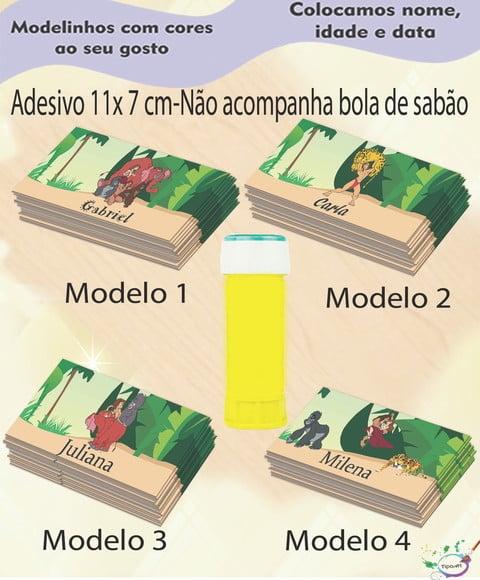 Adesivo Bolha de Sabão-tarzan