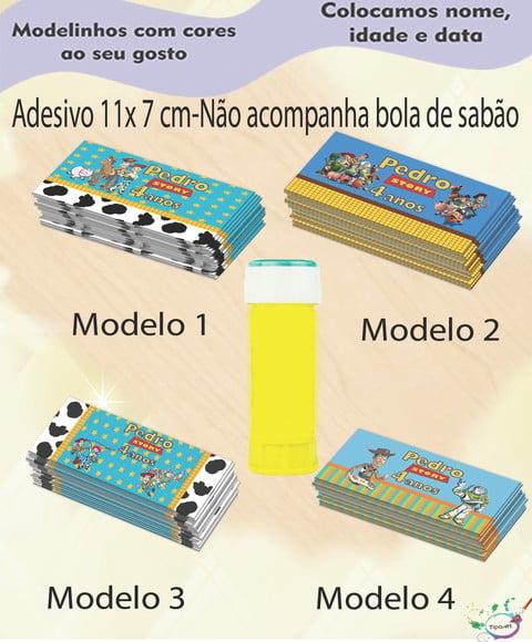 Adesivo Bolha de Sabão-toy Story