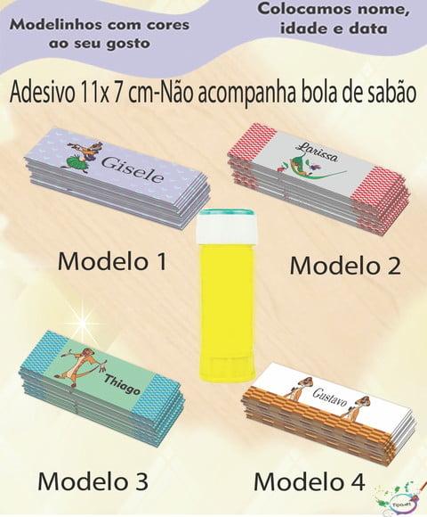 Adesivo Bolha de Sabão-timão