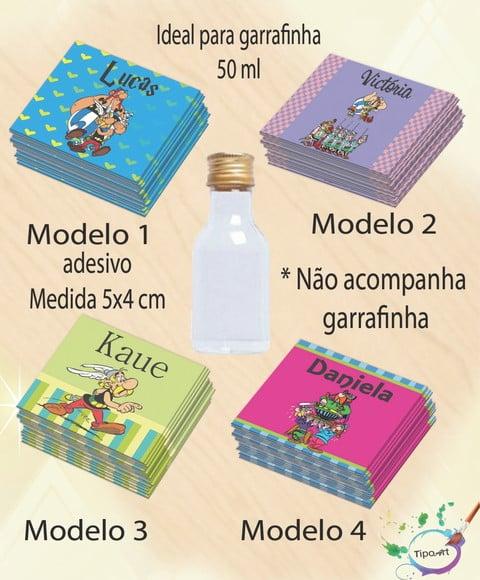 Adesivo Garrafinha-asterix