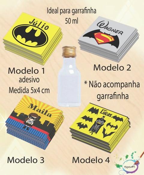 Adesivo Garrafinha-batman