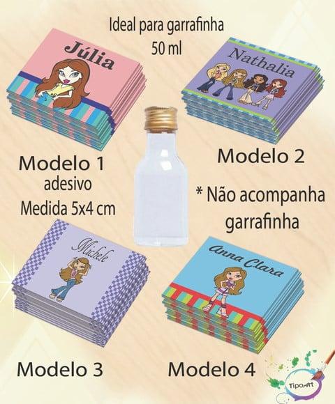 Adesivo Garrafinha-bratz