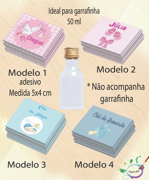 Adesivo Garrafinha-chá de Bebê