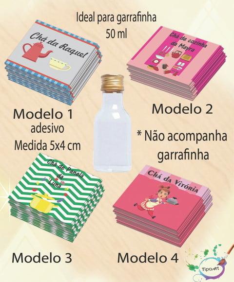 Adesivo Garrafinha-chá de Cozinha/panela