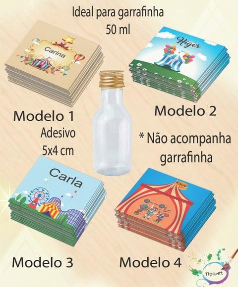 Adesivo Garrafinha-circo