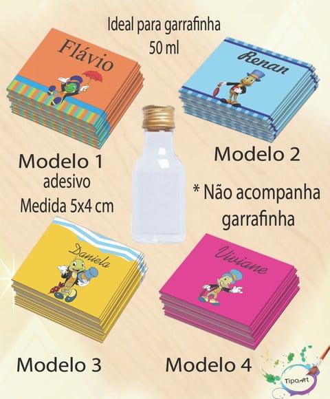 Adesivo Garrafinha-grilo Falante