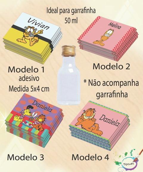 Adesivo Garrafinha-garfield