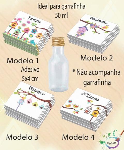 Adesivo Garrafinha-jardim Encantado