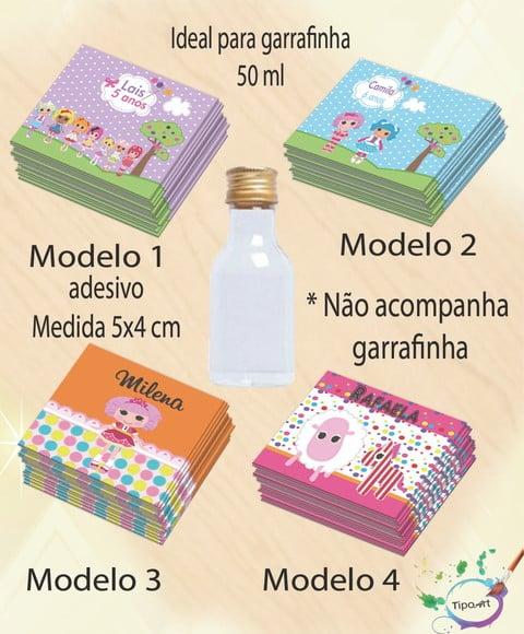 Adesivo Garrafinha-lalaloopsy