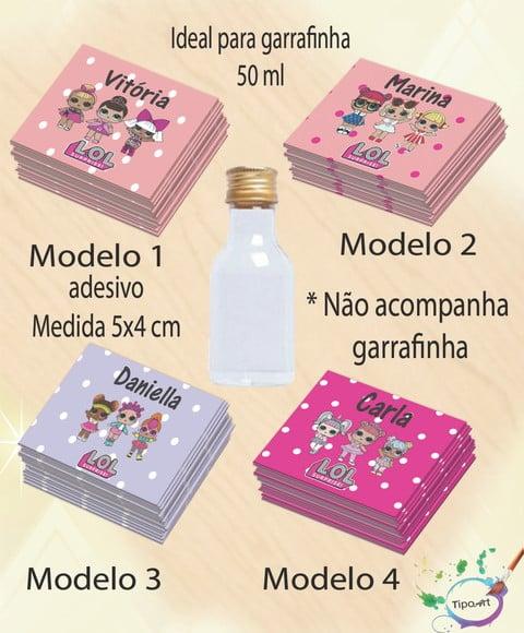 Adesivo Garrafinha-lol