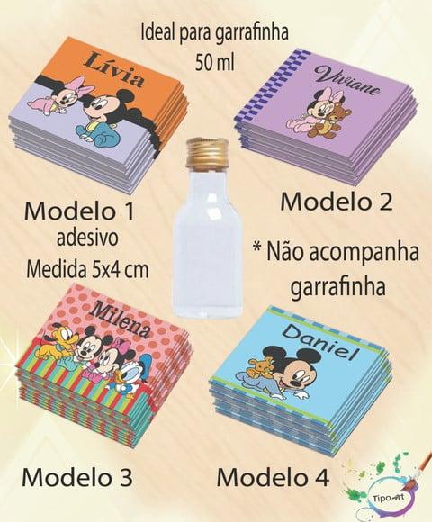 Adesivo Garrafinha-mickey Baby
