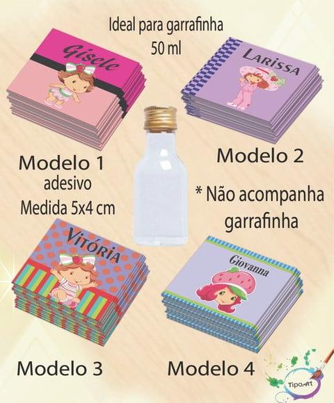 Adesivo Garrafinha-moranguinho