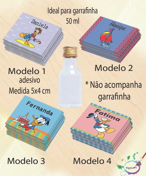 Adesivo Garrafinha-pato Donald