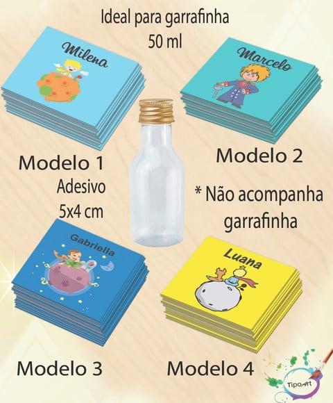 Adesivo Garrafinha-pequeno Príncipe